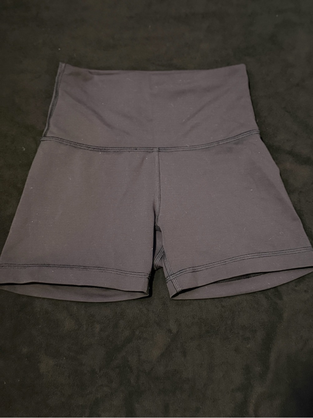 lululemon athletica Black High-Rise Bike Shorts
